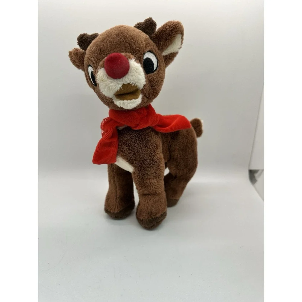 Dan Dee Rudolph‎ the Red-Nosed Reindeer Plush Stuffed Toy 7